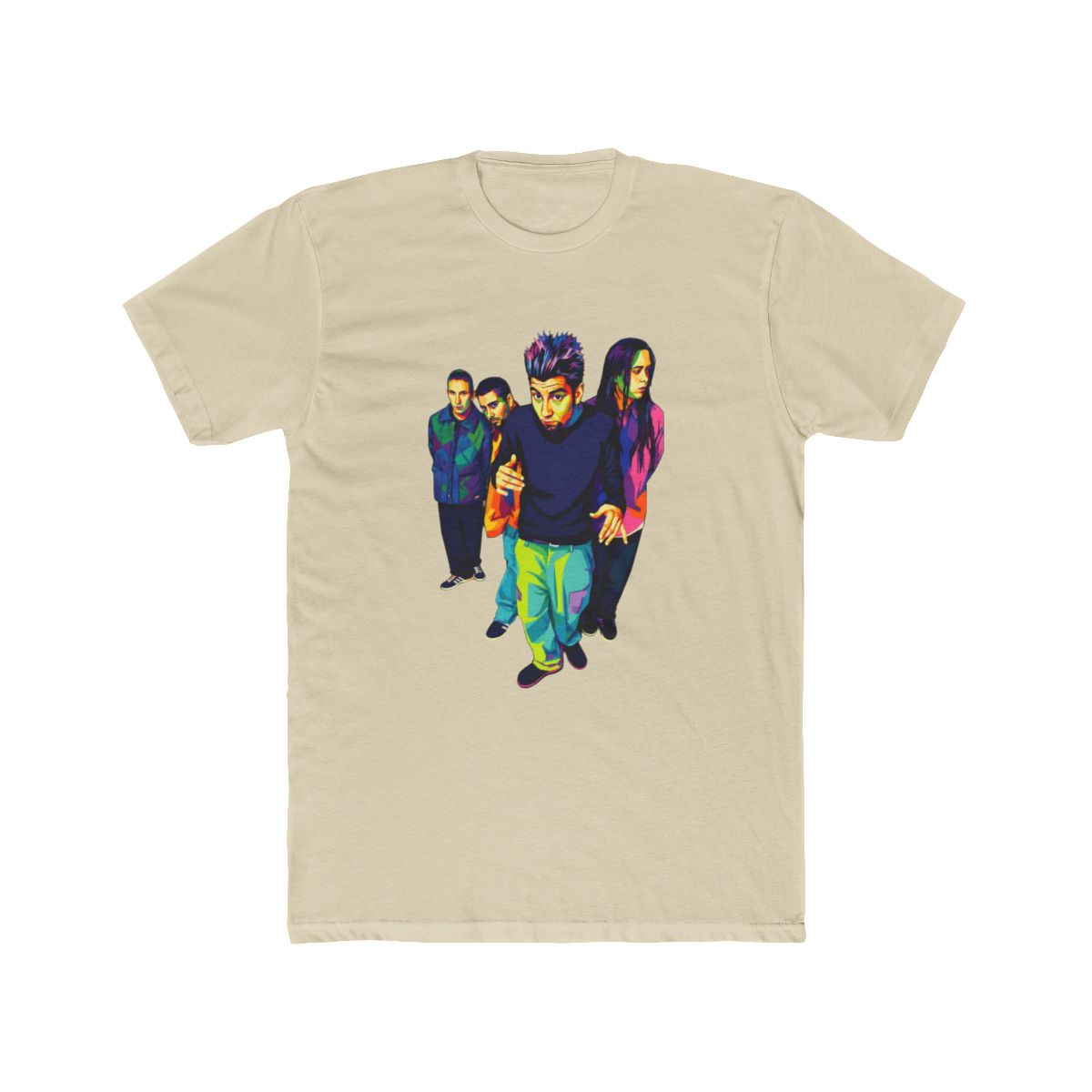 Band deftones 5 pop art T Shirt - alternate angle 4, merchandise