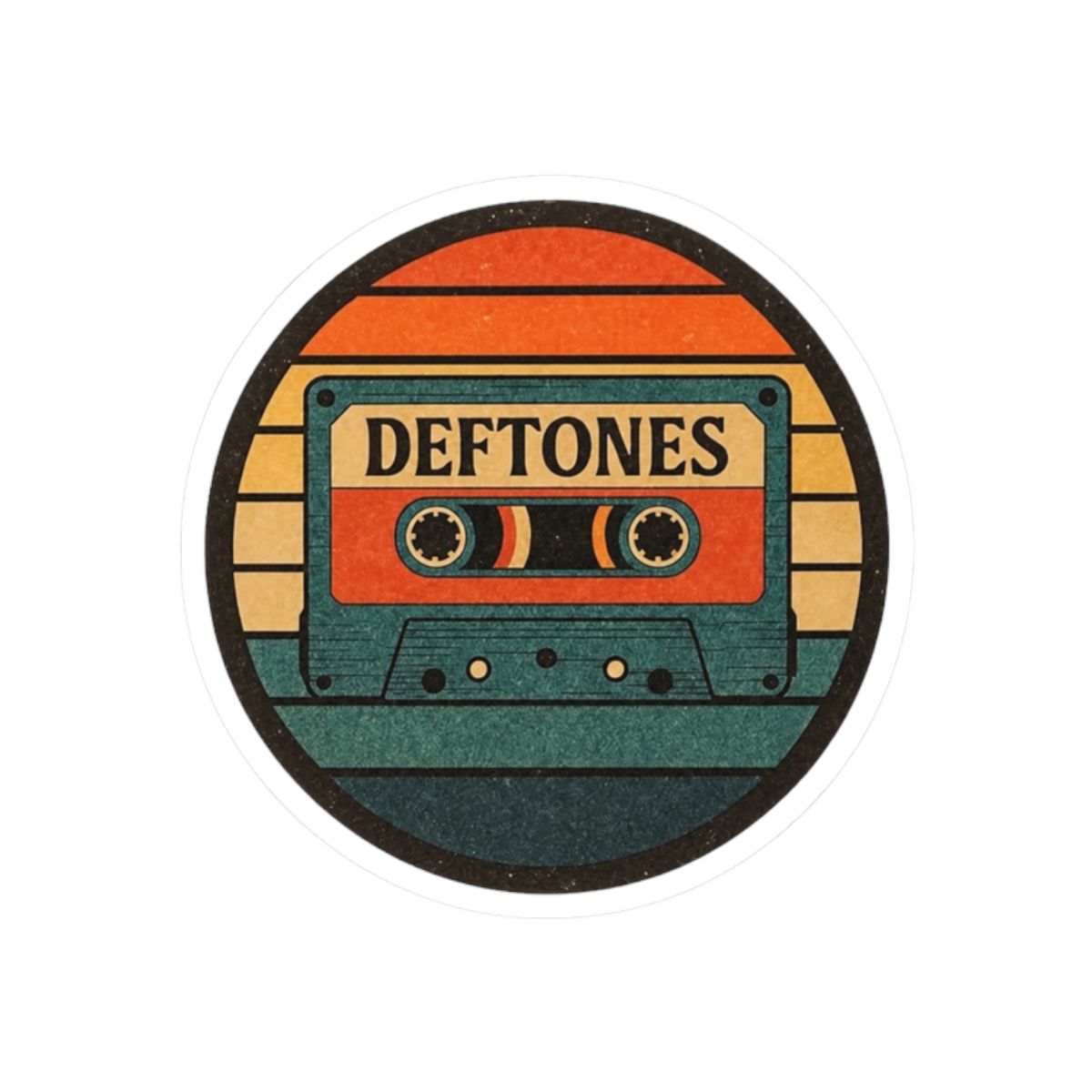 2 (Pieces) 3" and 5" Deftones Sticker, Waterproof Vinyl Decals for Many Purpose Like Cars, Trucks, Laptops, Phones, Windows and More - alternate angle 3, merchandise