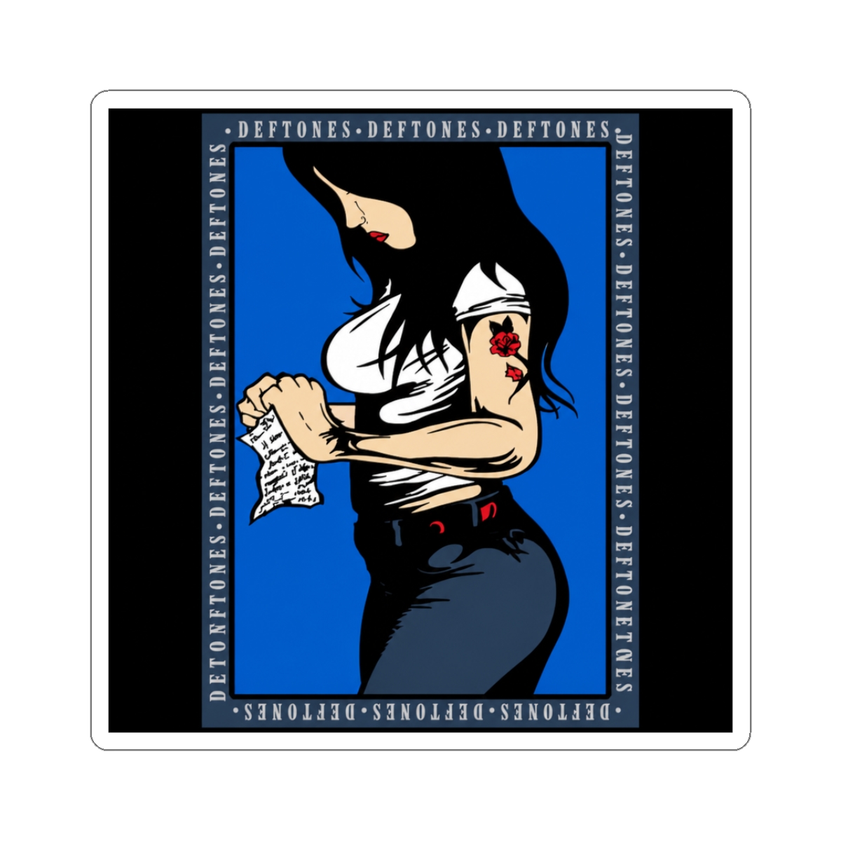 Deftones band Sticker - Official Stickers merchandise